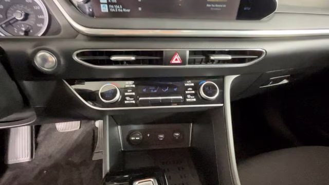 2023 Serenity White Hyundai Sonata Hybrid SEL FWD Sedan