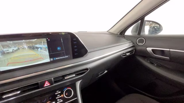 2023 Serenity White Hyundai Sonata Hybrid SEL FWD Sedan