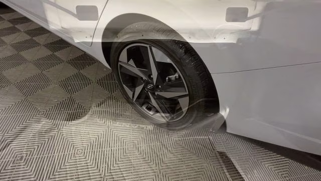 2023 Ceramic White Hyundai Elantra Hybrid Limited FWD Sedan