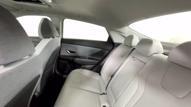 2023 Ceramic White Hyundai Elantra Hybrid Limited FWD Sedan