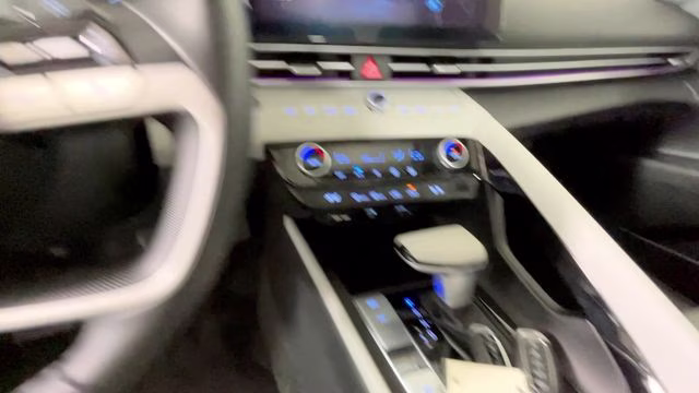 2023 Ceramic White Hyundai Elantra Hybrid Limited FWD Sedan