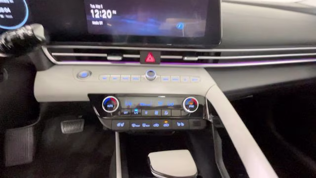 2023 Ceramic White Hyundai Elantra Hybrid Limited FWD Sedan