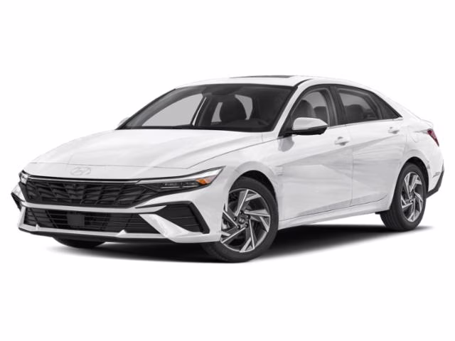 2026 Serenity White Pearl Hyundai Elantra Limited FWD Sedan