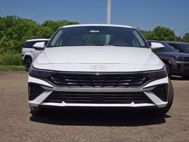 2026 Serenity White Pearl Hyundai Elantra Limited FWD Sedan