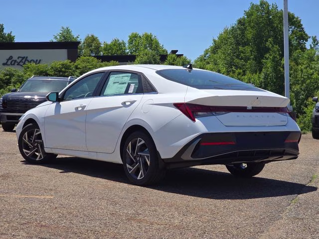 2026 Serenity White Pearl Hyundai Elantra Limited FWD Sedan