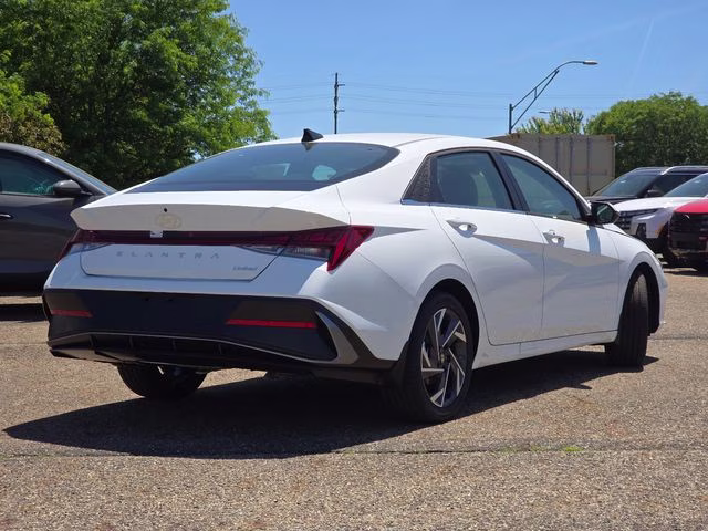 2026 Serenity White Pearl Hyundai Elantra Limited FWD Sedan