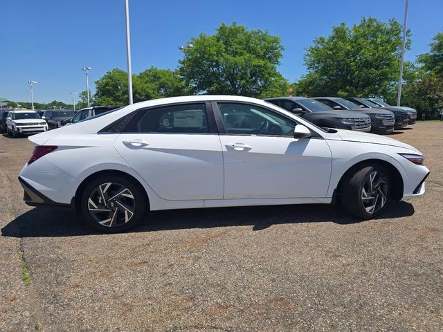2026 Serenity White Pearl Hyundai Elantra Limited FWD Sedan