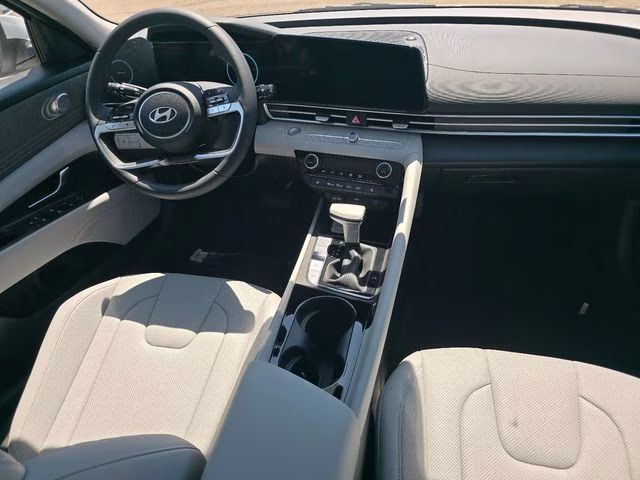 2026 Serenity White Pearl Hyundai Elantra Limited FWD Sedan