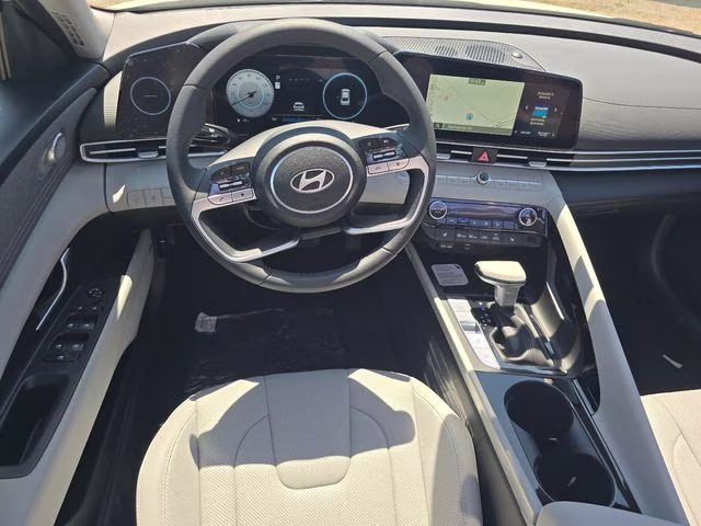 2026 Serenity White Pearl Hyundai Elantra Limited FWD Sedan