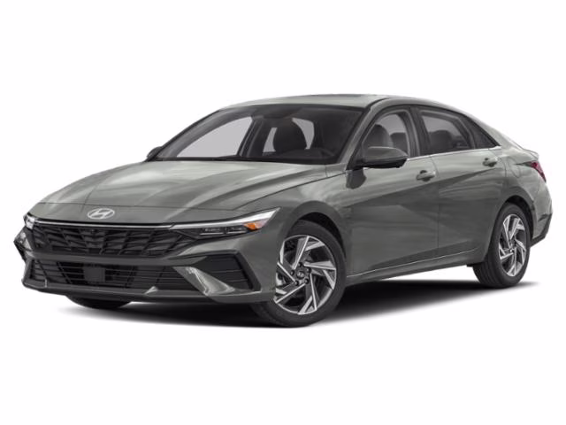 2026 Amazon Gray Hyundai Elantra Limited FWD Sedan