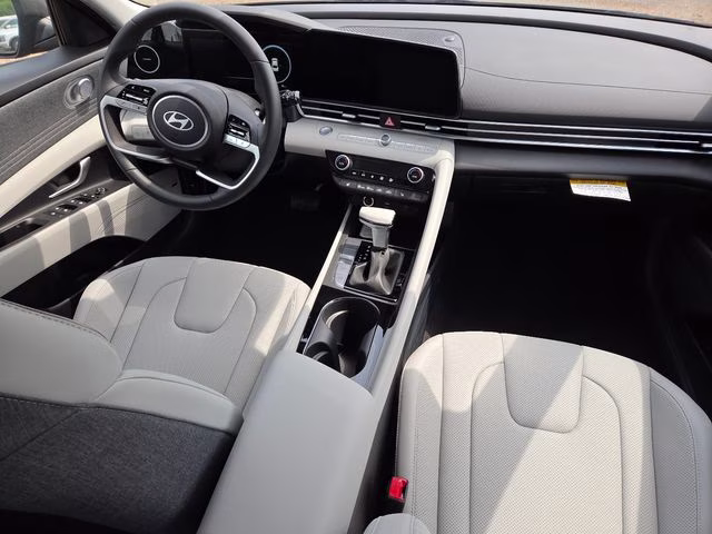 2026 Amazon Gray Hyundai Elantra Limited FWD Sedan
