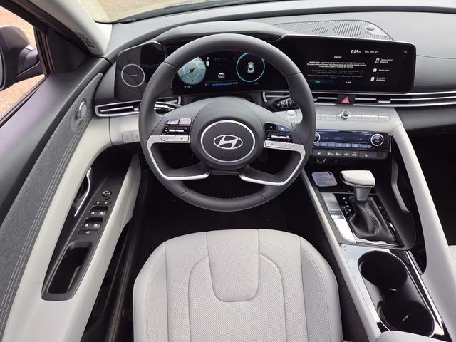 2026 Amazon Gray Hyundai Elantra Limited FWD Sedan