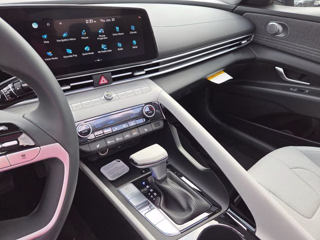 2026 Amazon Gray Hyundai Elantra Limited FWD Sedan