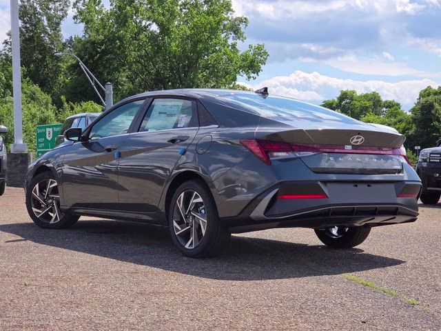 2026 Amazon Gray Hyundai Elantra Limited FWD Sedan