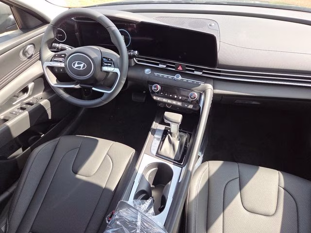 2026 Amazon Gray Hyundai Elantra Limited FWD Sedan