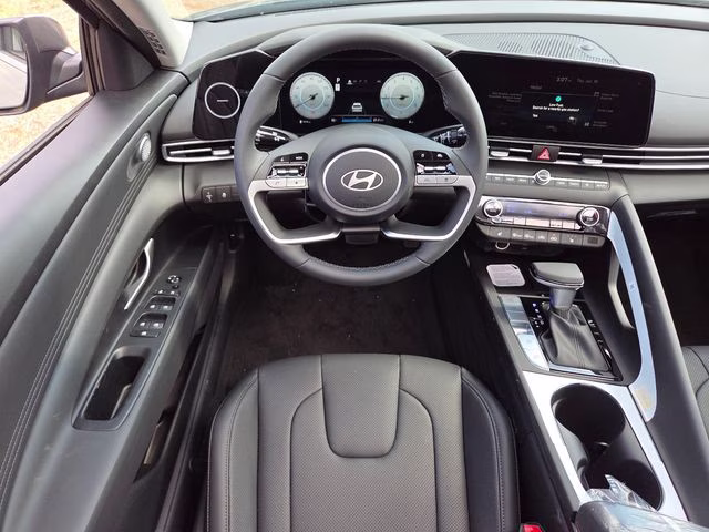 2026 Amazon Gray Hyundai Elantra Limited FWD Sedan
