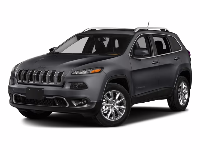 2016 Granite Crystal Metallic Clearcoat Jeep Cherokee Limited FWD SUV