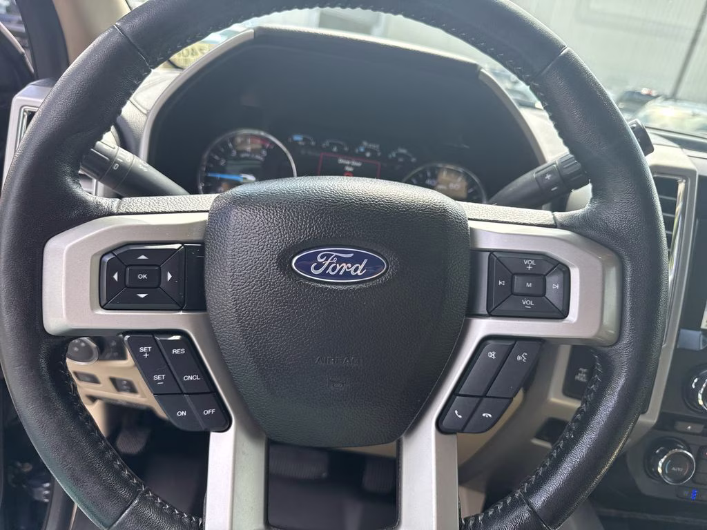 2017 Blue Jeans Metallic Ford Super Duty F-250 SRW Lariat 4X4 Truck