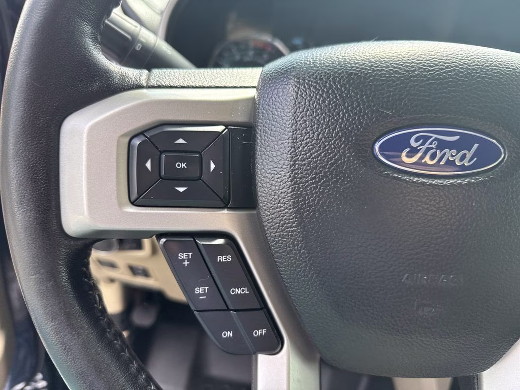 2017 Blue Jeans Metallic Ford Super Duty F-250 SRW Lariat 4X4 Truck