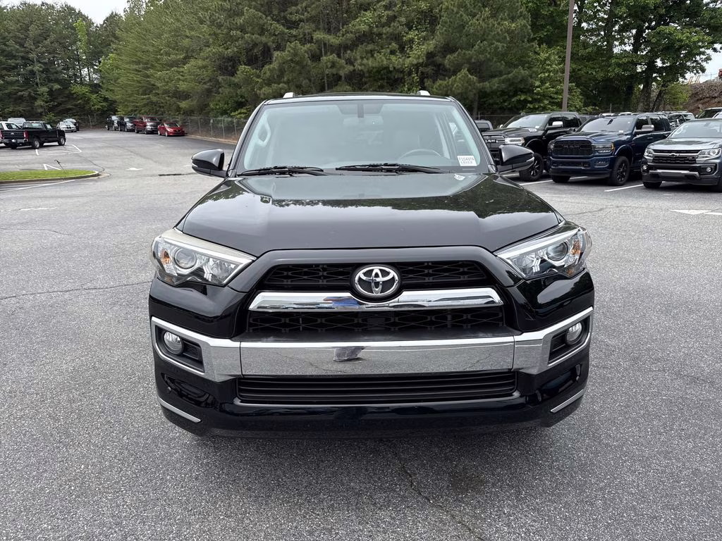 2016 Midnight Black Metallic Toyota 4Runner Limited 4X4 SUV