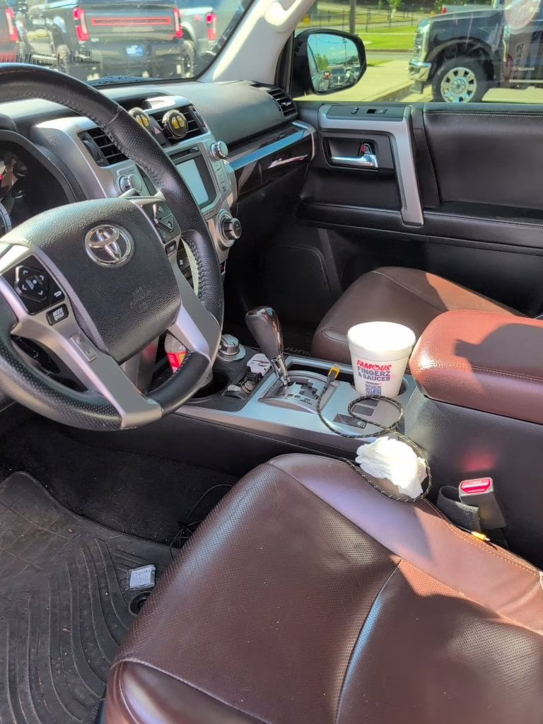 2016 Midnight Black Metallic Toyota 4Runner Limited 4X4 SUV