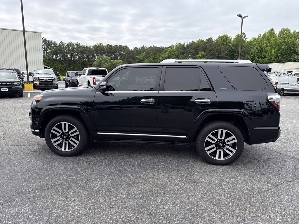 2016 Midnight Black Metallic Toyota 4Runner Limited 4X4 SUV