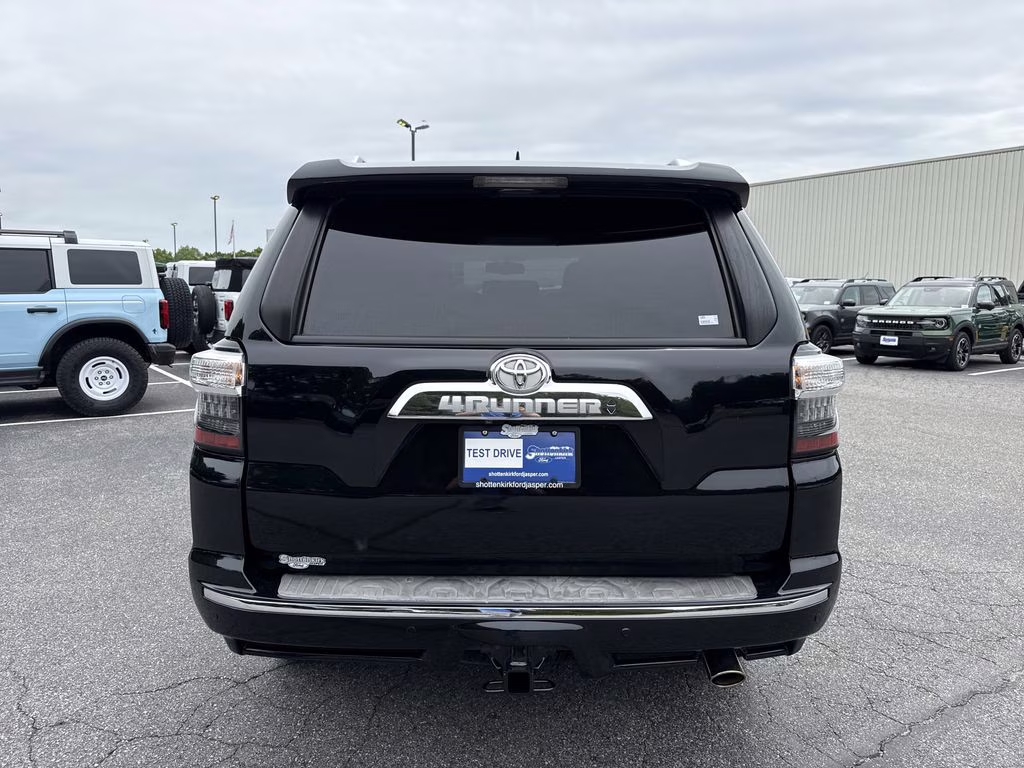 2016 Midnight Black Metallic Toyota 4Runner Limited 4X4 SUV