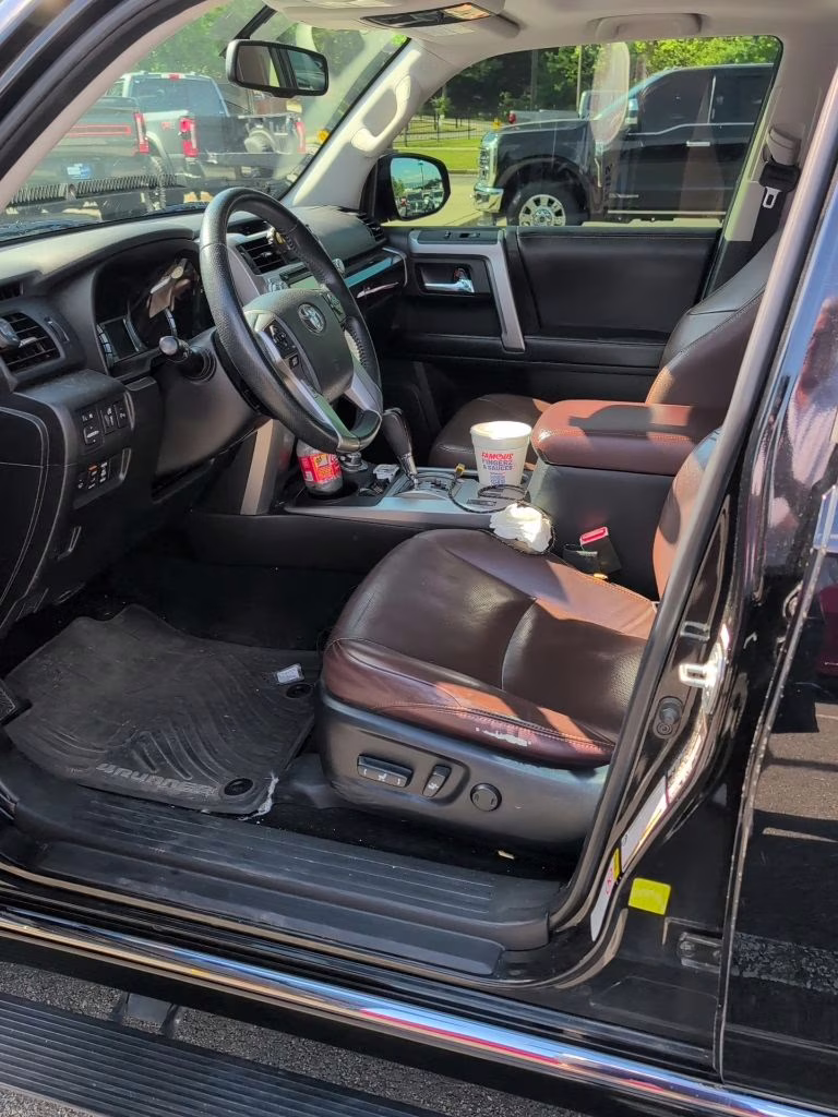 2016 Midnight Black Metallic Toyota 4Runner Limited 4X4 SUV