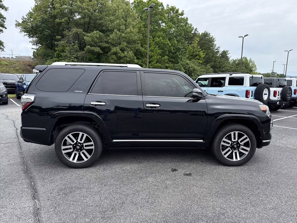 2016 Midnight Black Metallic Toyota 4Runner Limited 4X4 SUV