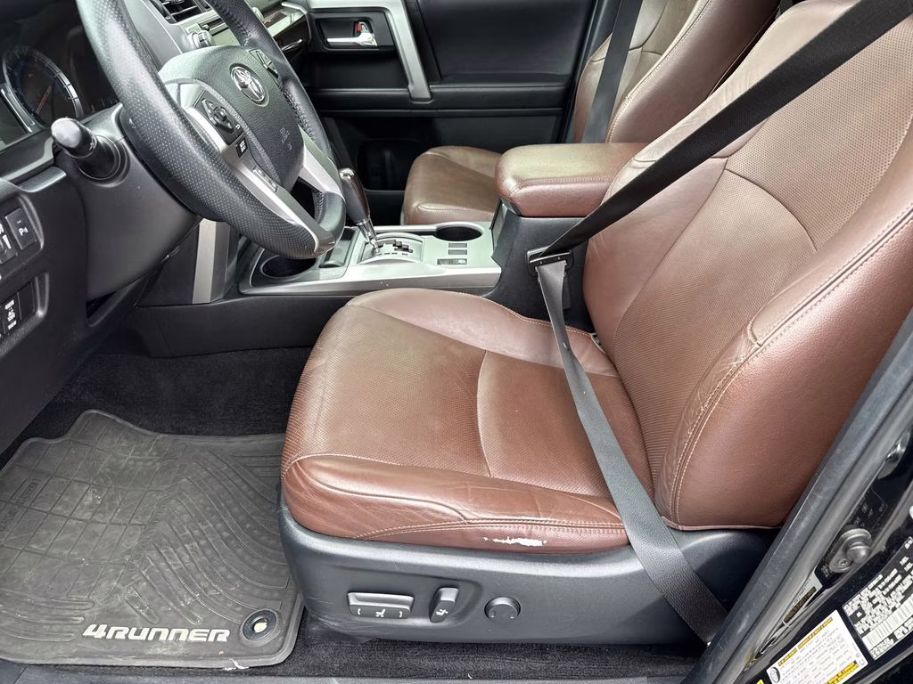 2016 Midnight Black Metallic Toyota 4Runner Limited 4X4 SUV