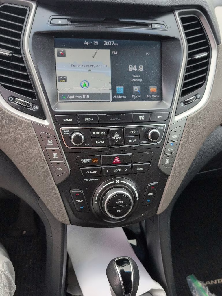 2017 Night Sky Pearl Hyundai Santa Fe SE Ultimate FWD SUV