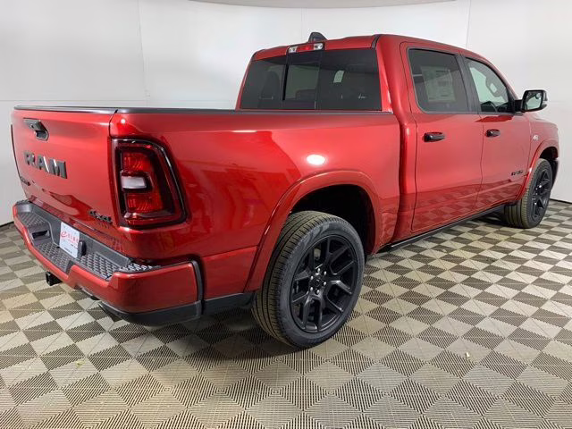 2026 Molten Red Pearlcoat Ram 1500 Laramie Night Edition 4X4 Truck