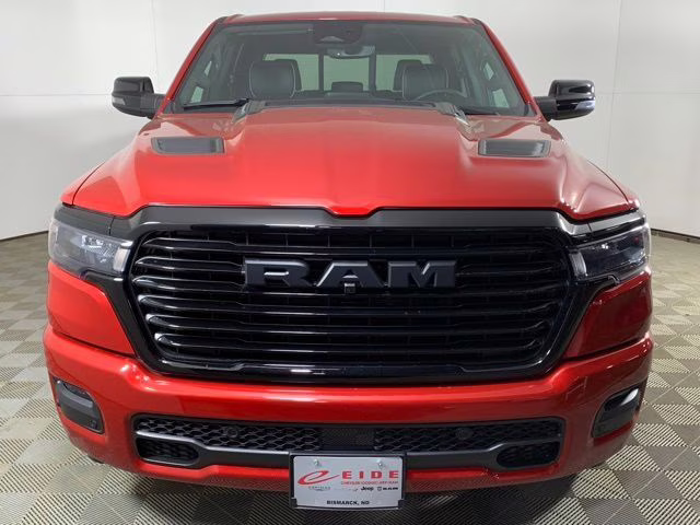 2026 Molten Red Pearlcoat Ram 1500 Laramie Night Edition 4X4 Truck