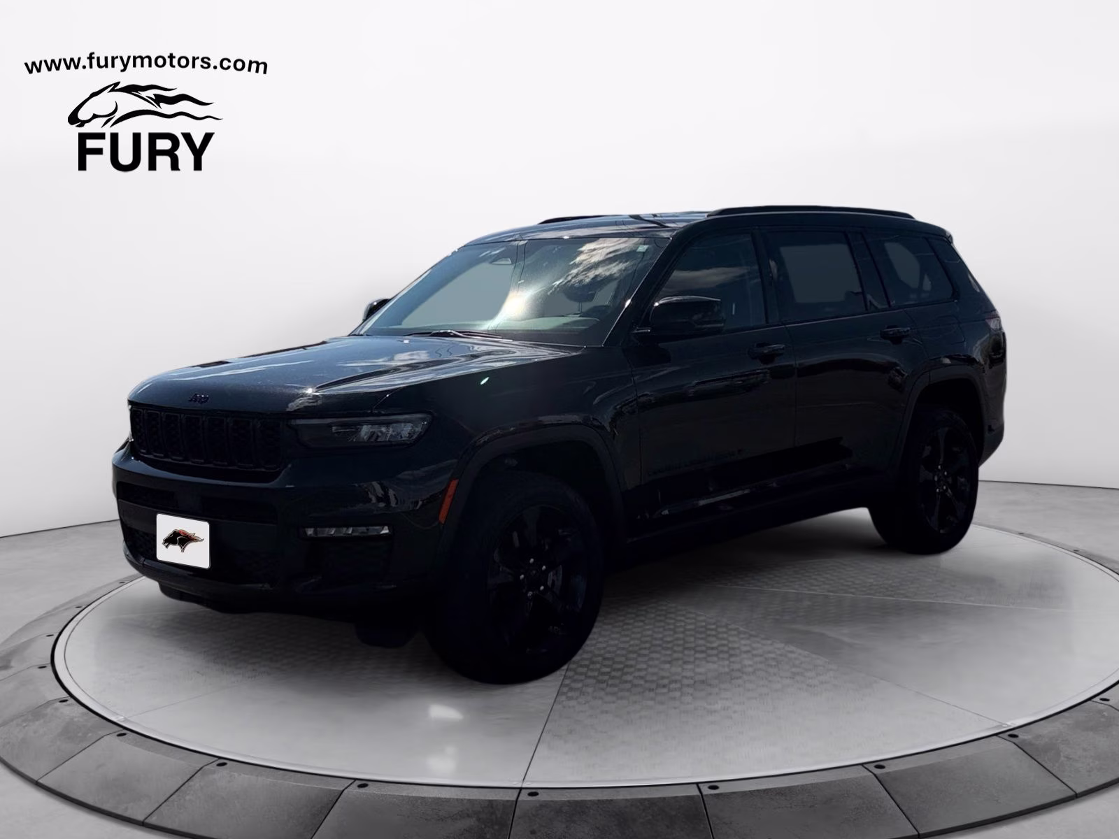 2023 Diamond Black Crystal Pearlcoat Jeep Grand Cherokee L Limited 4X4 SUV