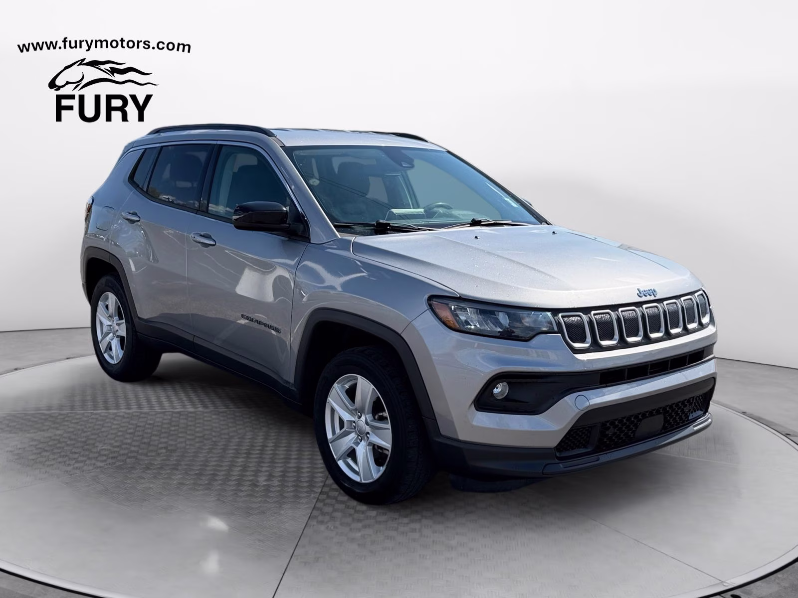 2022 Billet Silver Metallic Clearcoat Jeep Compass Latitude 4X4 SUV
