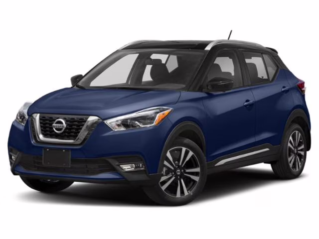 2019 Deep Blue Pearl Nissan Kicks SR FWD