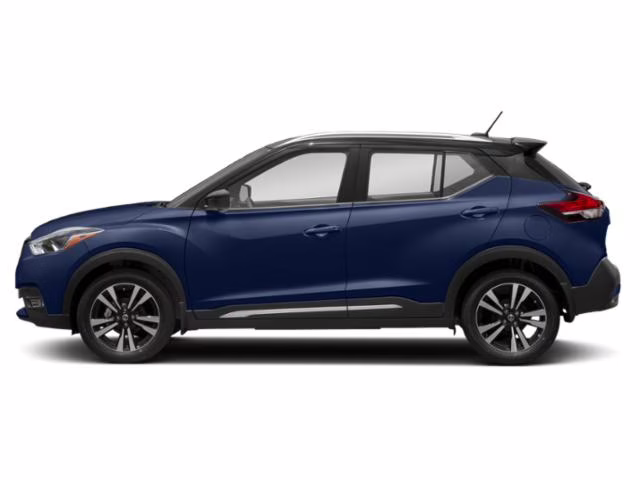 2019 Deep Blue Pearl Nissan Kicks SR FWD