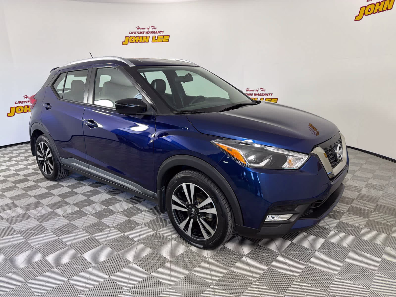 2019 Deep Blue Pearl Nissan Kicks SR FWD SUV