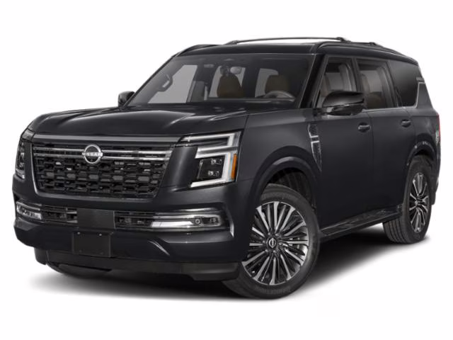 2026 Super Black Nissan Armada Platinum Reserve 4X4
