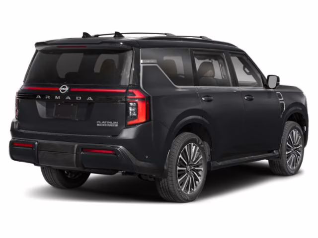 2026 Super Black Nissan Armada Platinum Reserve 4X4