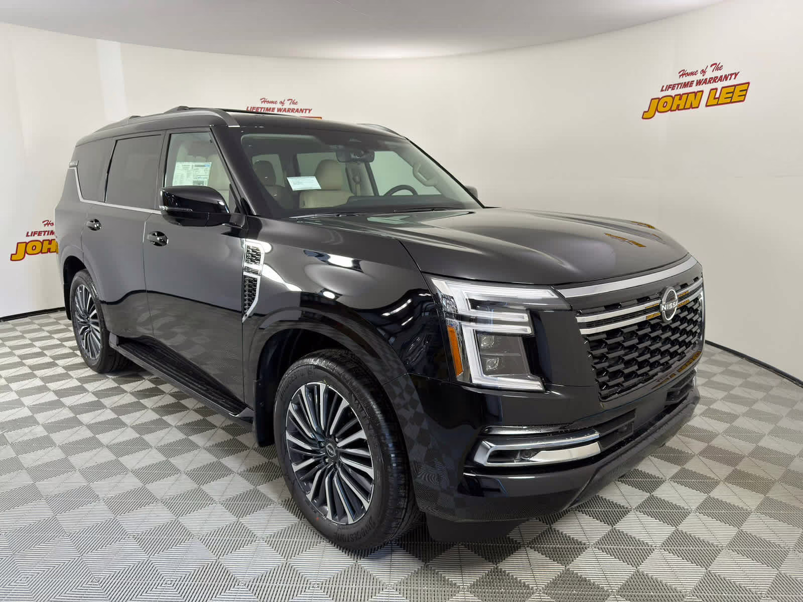 2026 Super Black Nissan Armada Platinum Reserve 4X4 SUV