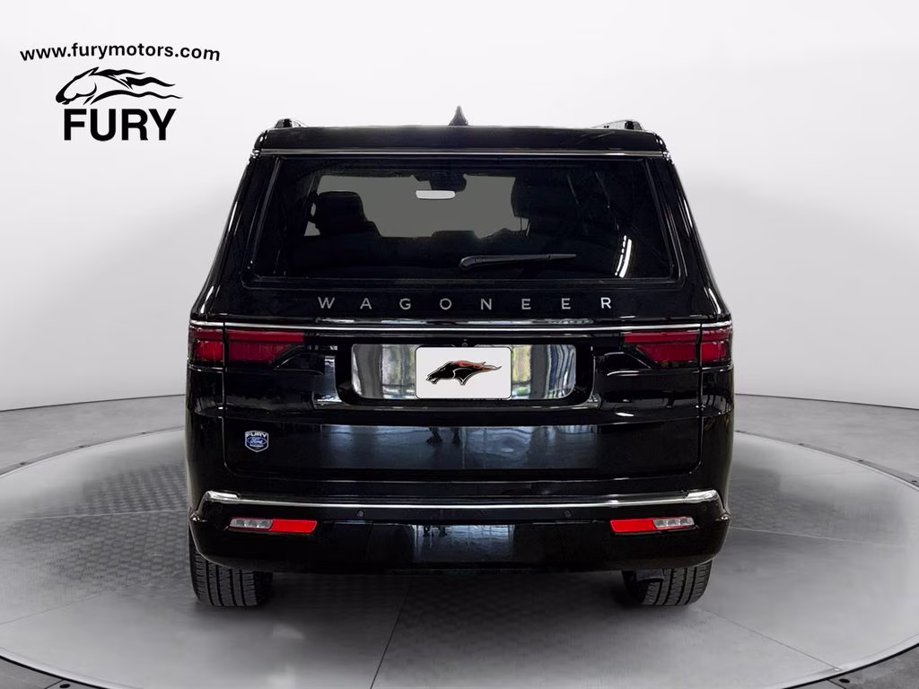 2025 Diamond Black Crystal Pearlcoat Jeep Wagoneer L Series III 4X4 SUV