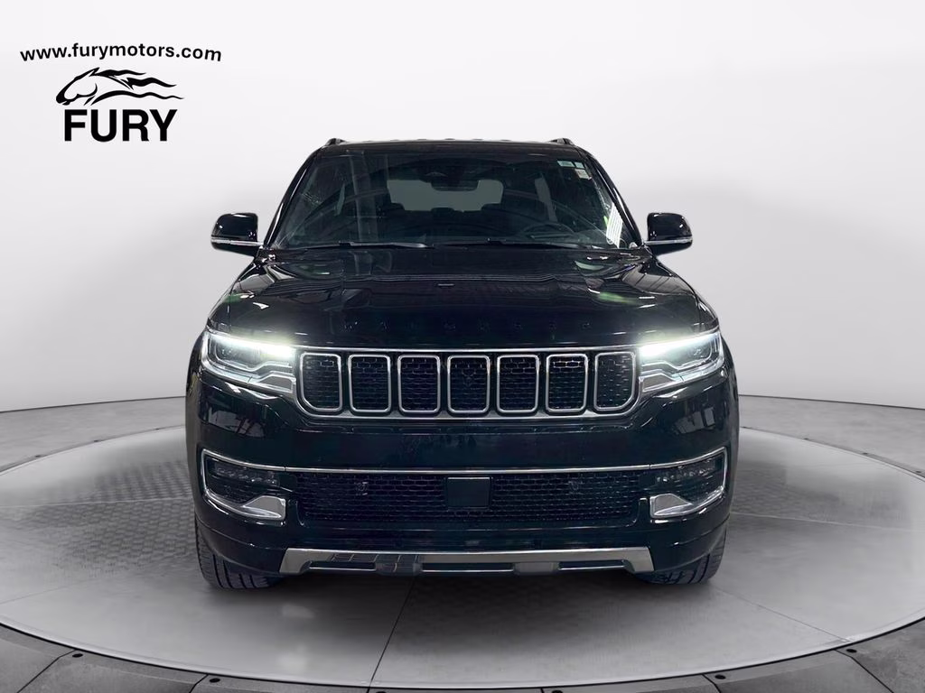 2025 Diamond Black Crystal Pearlcoat Jeep Wagoneer L Series III 4X4 SUV