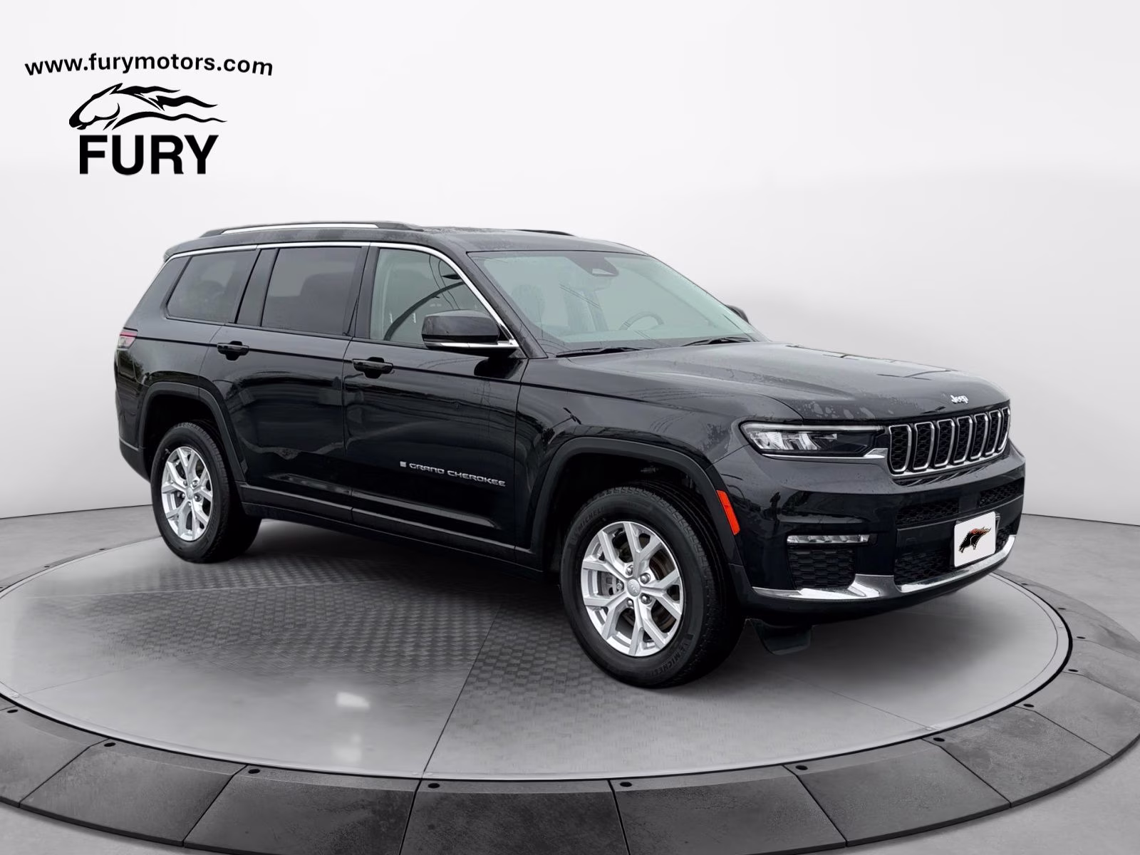 2023 Diamond Black Crystal Pearlcoat Jeep Grand Cherokee L Limited 4X4 SUV