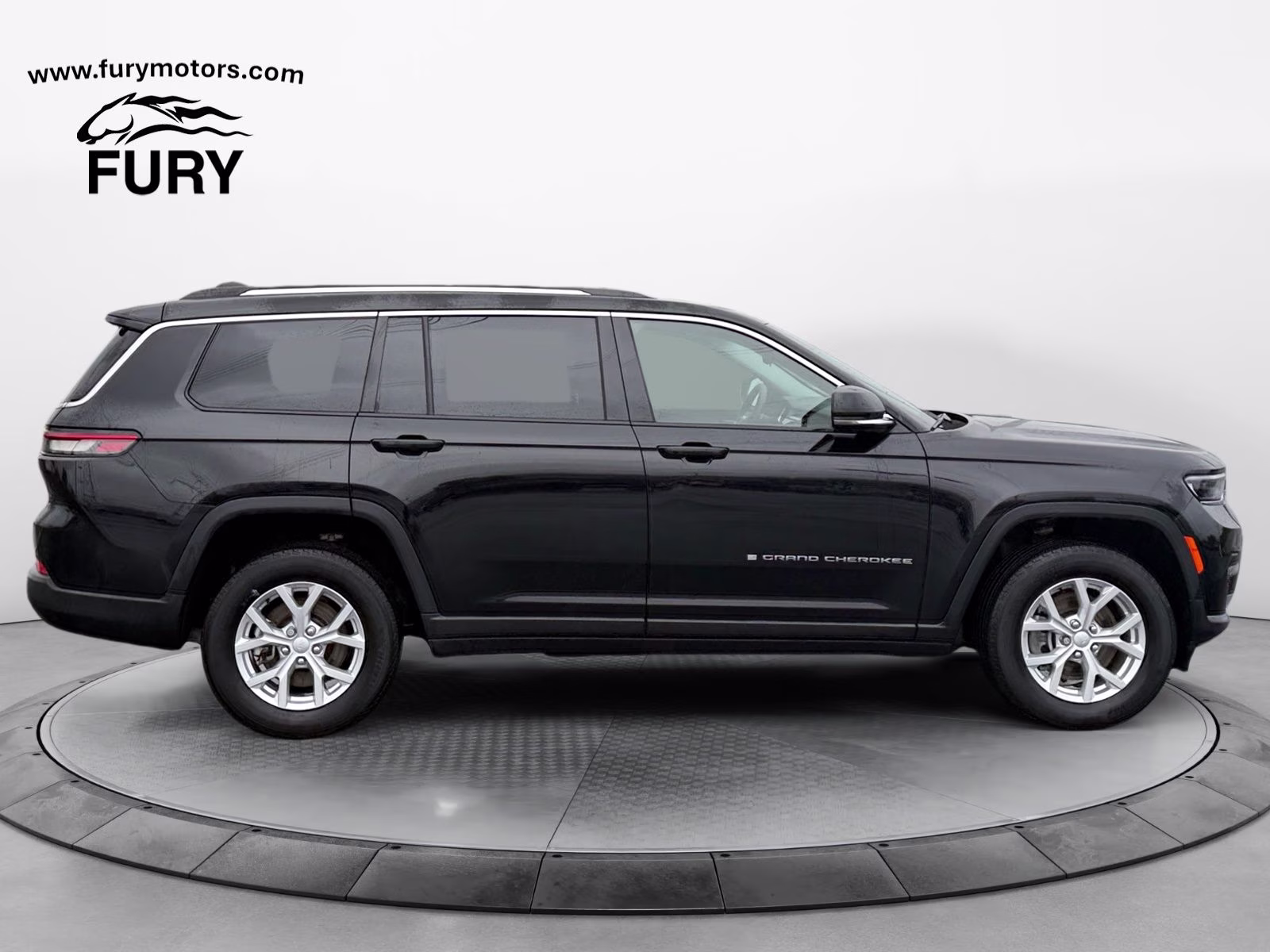 2023 Diamond Black Crystal Pearlcoat Jeep Grand Cherokee L Limited 4X4 SUV