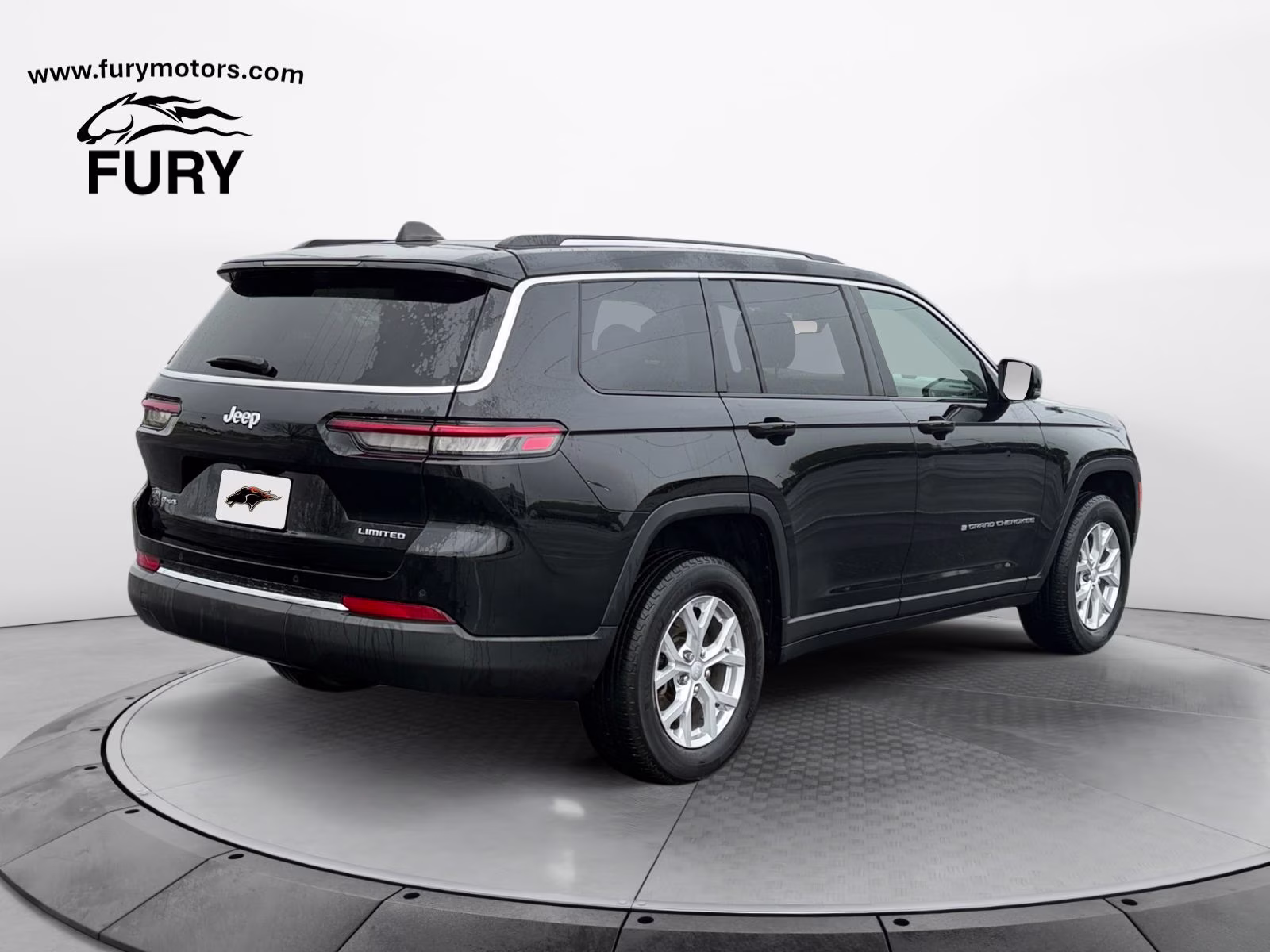 2023 Diamond Black Crystal Pearlcoat Jeep Grand Cherokee L Limited 4X4 SUV