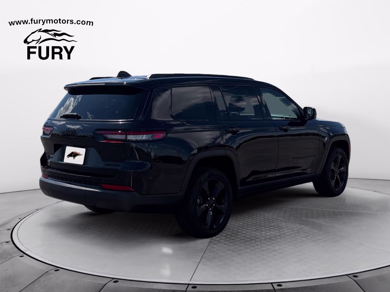 2023 Diamond Black Crystal Pearlcoat Jeep Grand Cherokee L Limited 4X4 SUV