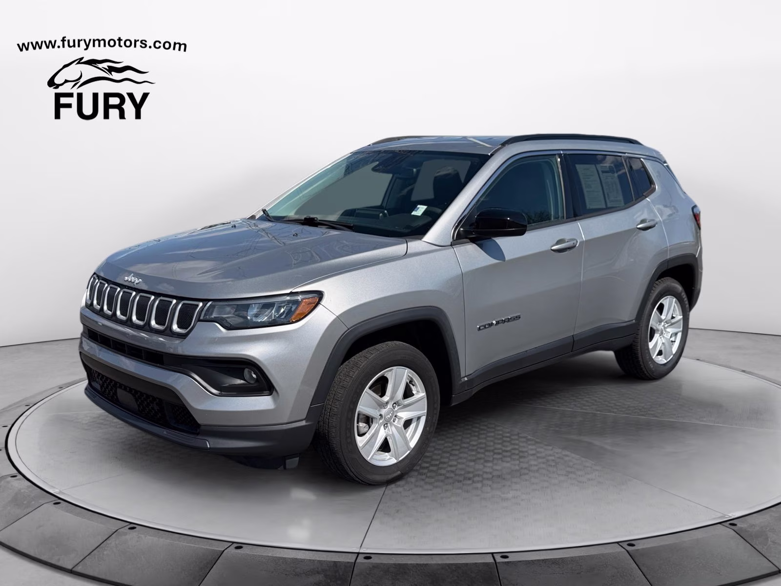 2022 Billet Silver Metallic Clearcoat Jeep Compass Latitude 4X4 SUV