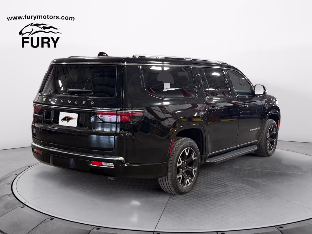 2025 Diamond Black Crystal Pearlcoat Jeep Wagoneer L Series III 4X4 SUV