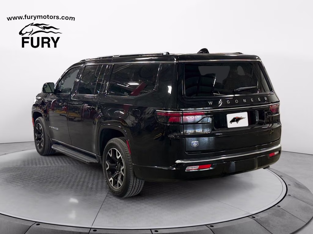2025 Diamond Black Crystal Pearlcoat Jeep Wagoneer L Series III 4X4 SUV